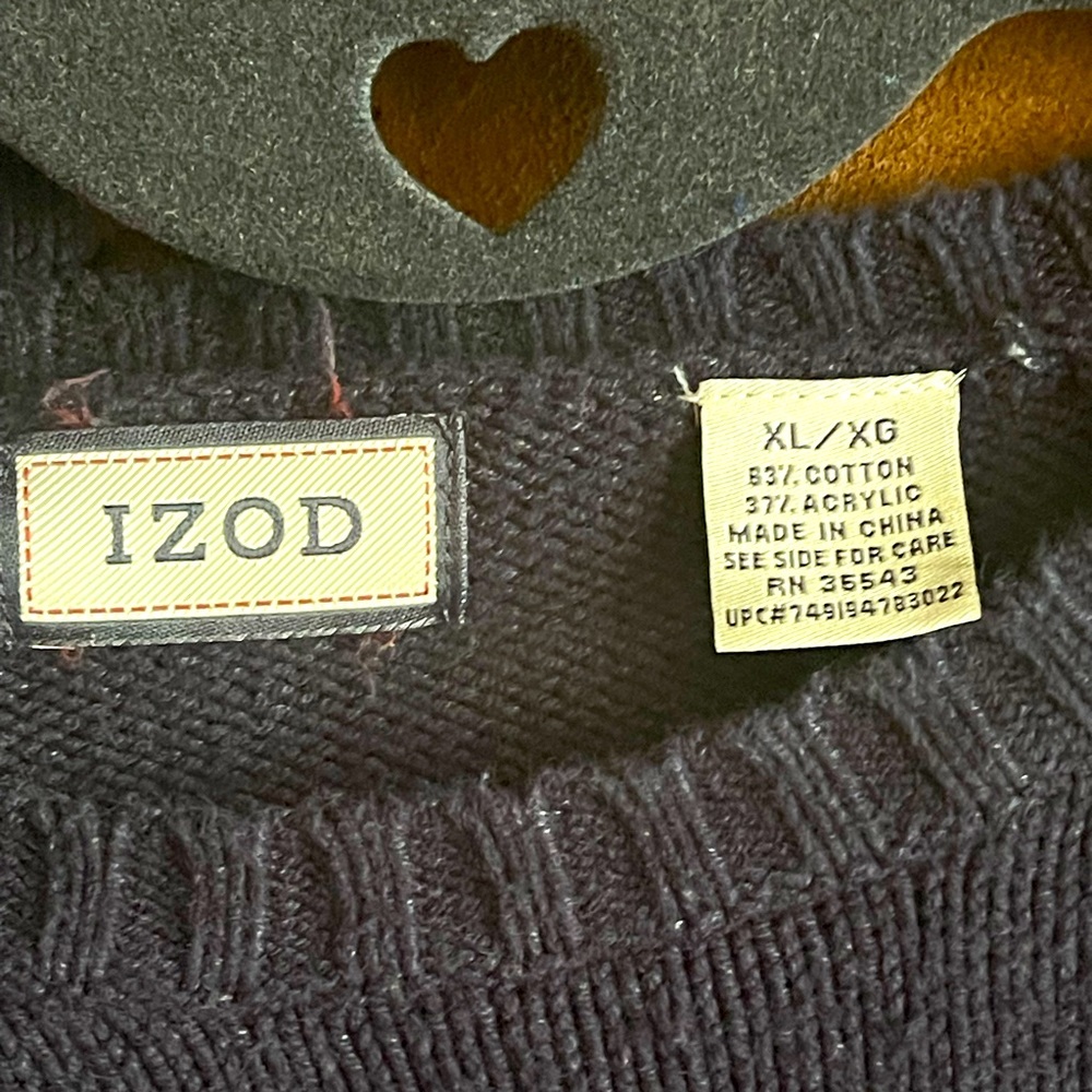 Izod Shirt XL Blue